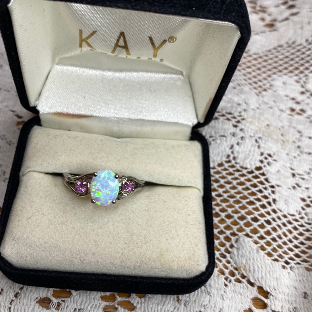 Opal ring from Kay’s